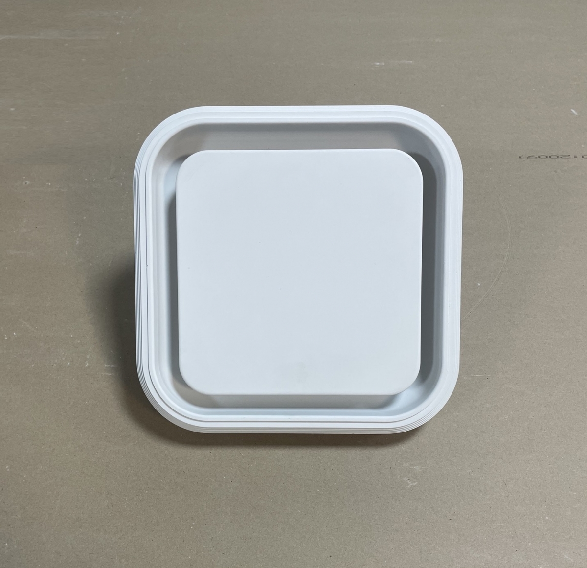 Диффузор под покраску скрытого монтажа SECRET SOFT FRAME D125мм